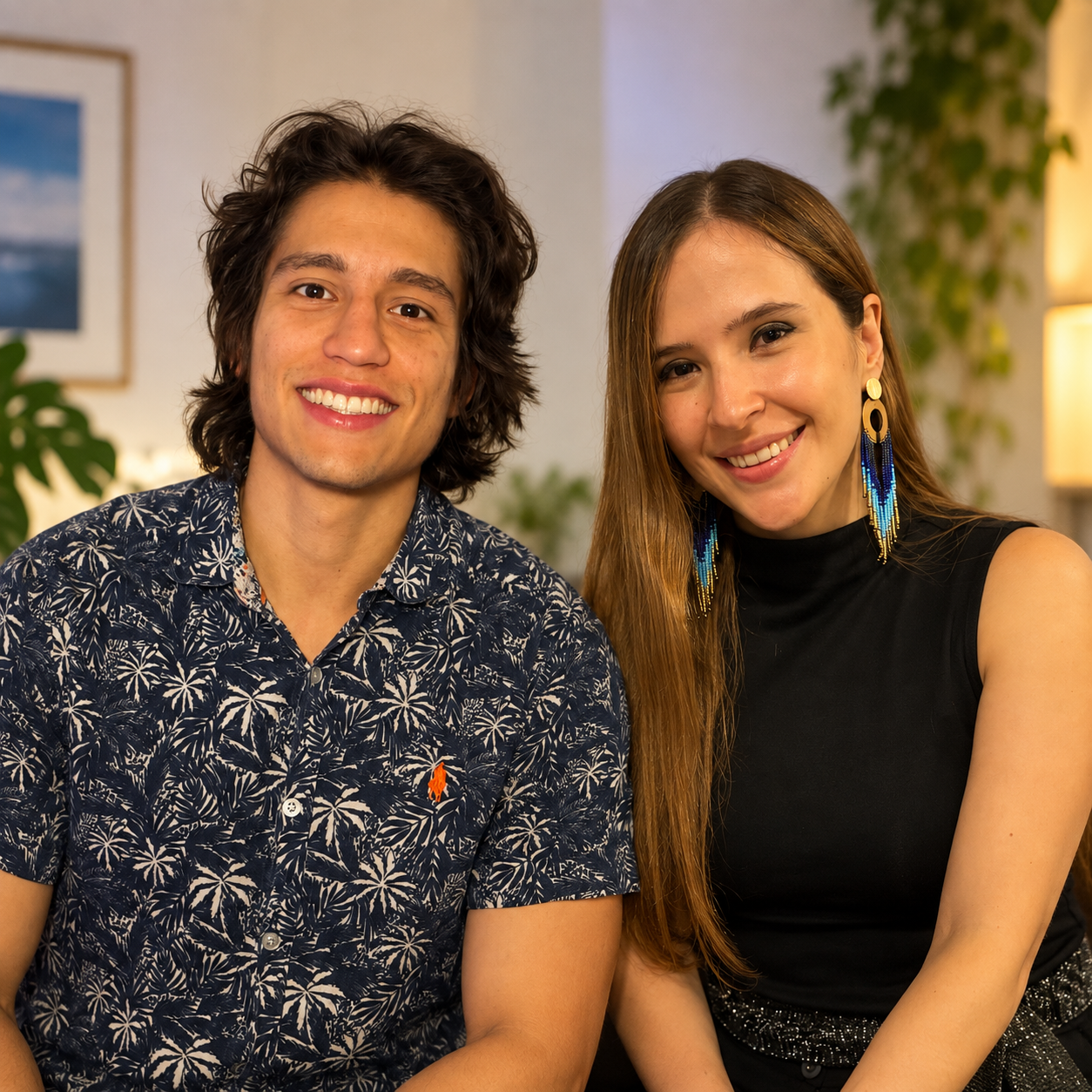 Alejo y Juli, creadores de Ta Nouvelle Voix